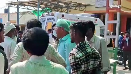 बुलंदशहर : ट्रैक्टर-बाइक की हुई भिड़ंत, एक की मौत दूसरा गंभीर रूप से घायल