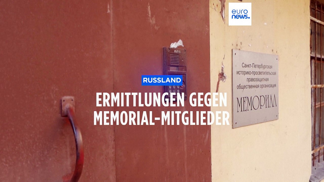 Memorial-Mitglieder: Russische Justiz wirft ihnen „Rehabilitierung des Nationalsozialismus“ vor