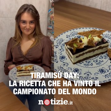Tiramisù Day: ecco la ricetta creativa che ha vinto il campionato del mondo