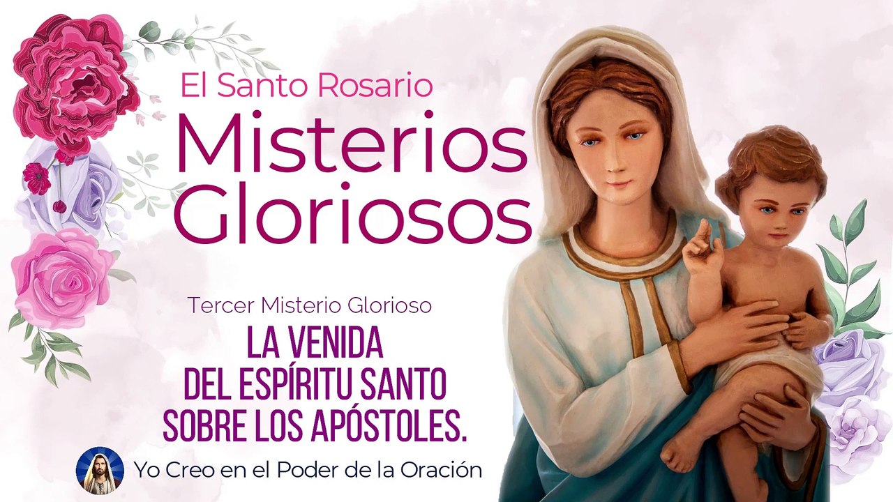 Santo Rosario corto hoy miércoles 22 de marzo de 2023