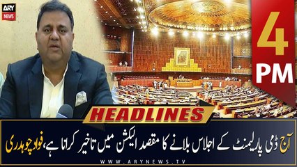 ARY News Headlines | 4 PM | 22nd March 2023