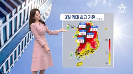 [날씨]전국 차츰 봄비…비구름 뒤로 황사