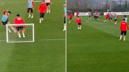 Sen ne yaptın Arda! A Milli Takım'ın antrenmanında herkesin ağzı açık kaldı