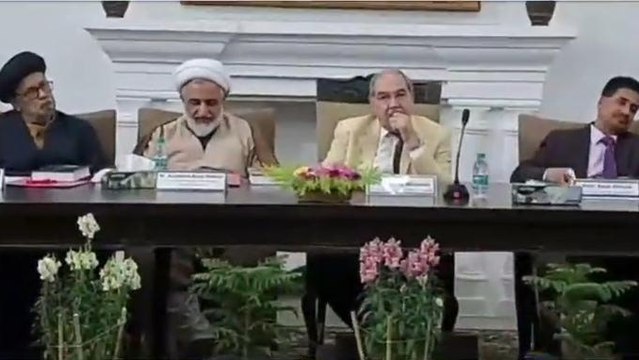 अलीगढ़: एएमयू यूनिवर्सिटी में हुआ नेशनल सेमिनार का आयोजन, देखें वीडियो