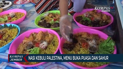 Download Video: Nasi Kebuli Palestina Dengan Kambing Muda Bakar dan Ayam Goreng