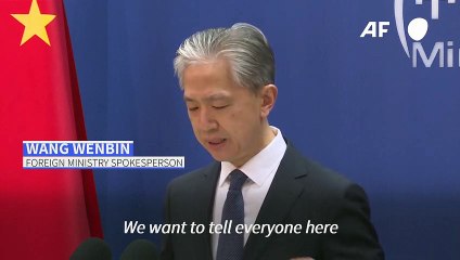 China says it has 'not provided weapons to any party' in Ukraine war