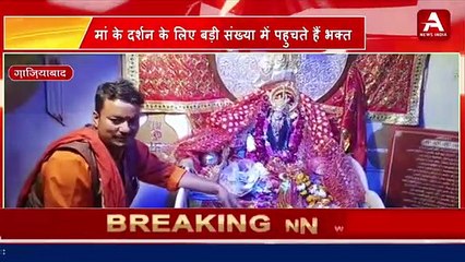 चैत्र नवरात्रि के चलते मंदिरों में भक्तों की भीड़-APEX NEWS INDIA