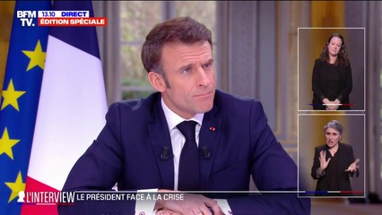 Emmanuel Macron annonce "une contribution exceptionnelle" sur "des profits exceptionnels"