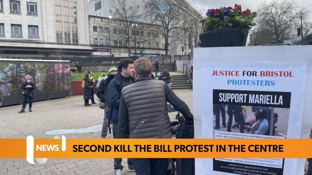 Bristol Headlines March 22: Kill the bill protested outside new ...