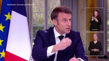 Emmanuel Macron : "La réforme des retraites ne me fait pas plaisir"
