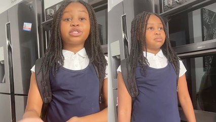 'The music was so loud but my fart was louder!' - Funny girl tells sister about her eventful day at school