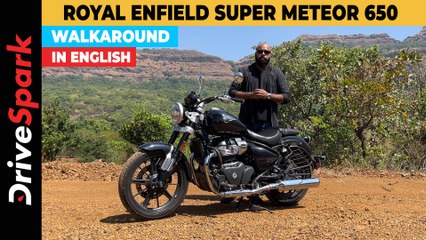 Royal Enfield Super Meteor 650 Walkaround | Price, Features and Design | Promeet Ghosh