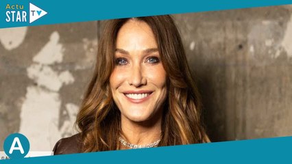 “Une page qui est tournée” : Carla Bruni évoque comme rarement son passé de Première dame