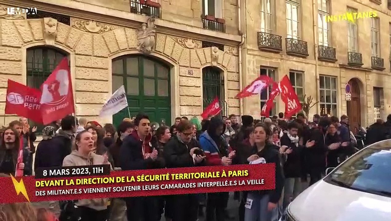 _LIBÉREZ NOS CAMARADES_ - À PARIS, MOBILISATION CONTRE LA RÉPRESSION