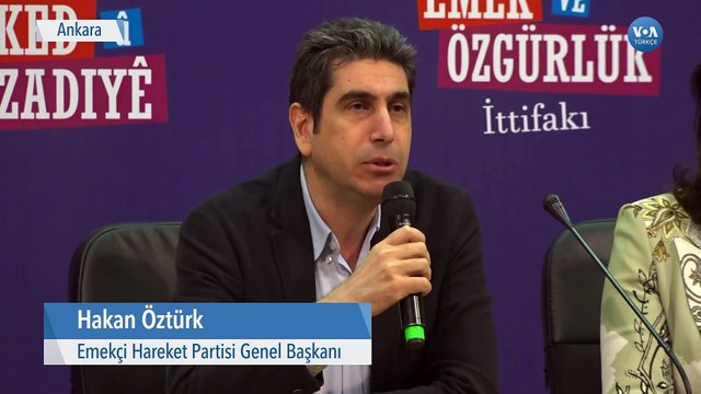 Emek ve Özgürlük İttifakı Cumhurbaşkanı Adayı Çıkarmıyor
