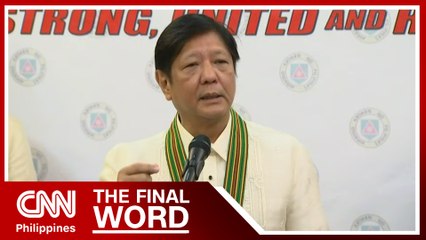 Marcos to Teves: E-sabong had nothing to do with killing | The Final Word
