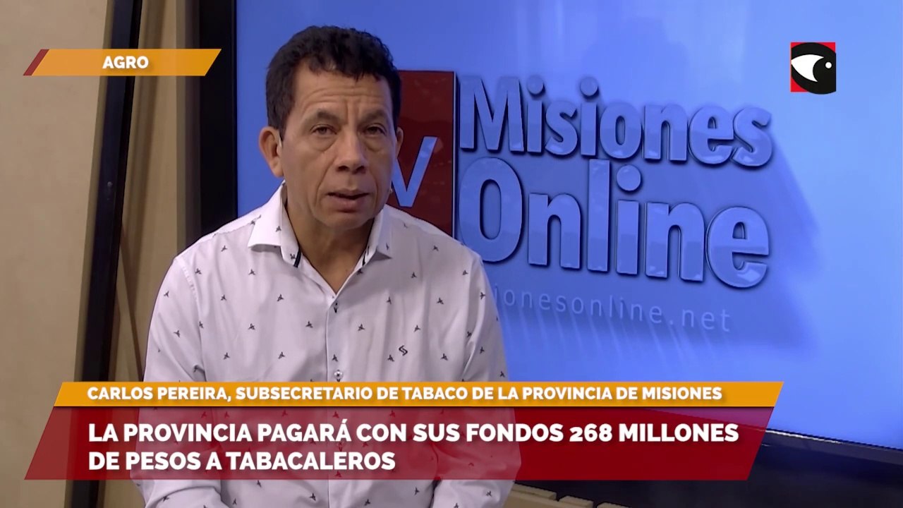 La provincia pagará con sus fondos 268 millones de pesos a tabacaleros
