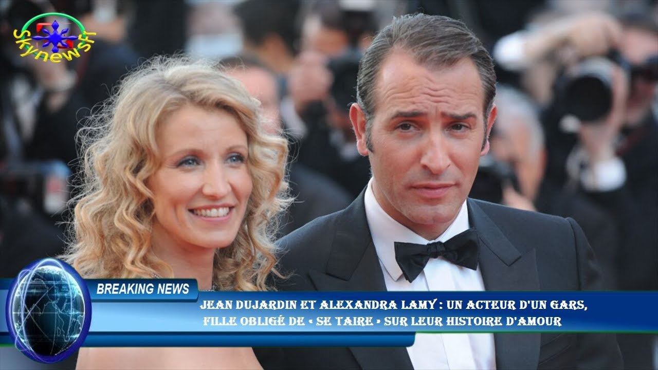 Jean Dujardin et Alexandra Lamy : un acteur d'Un gars,  fille obligé de « se taire » sur leur histoi