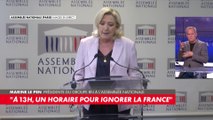 Marine Le Pen : «Le rôle d'un président est de s'adresser à tous, sans exclusion, ni mépris»