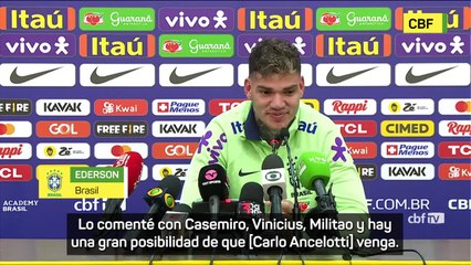 Las palabras de Ederson que han tambaleado el futuro de Ancelotti en el Real Madrid