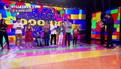 Una participante de Los 8 escalones de los 2 millones rompió en llanto