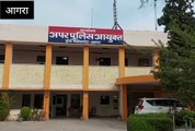 दुकानदारों ने पुलिस से की हाथापाई