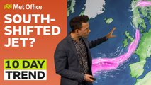 10 Day Trend 22/03/2023 – Will the jet stream stay south-shifted? - Met Office Weather Forecast