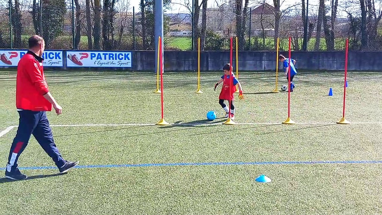 Entraînement école de foot