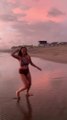 Amala Paul Latest Bikini Videos | Amala Paul Enjoying at Kovalam Beach | Actress Amala Paul Latest