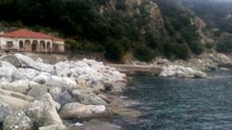 Mount Athos 2018, first overnight stay simonepetra or as the original name is the new bethlehem monastery