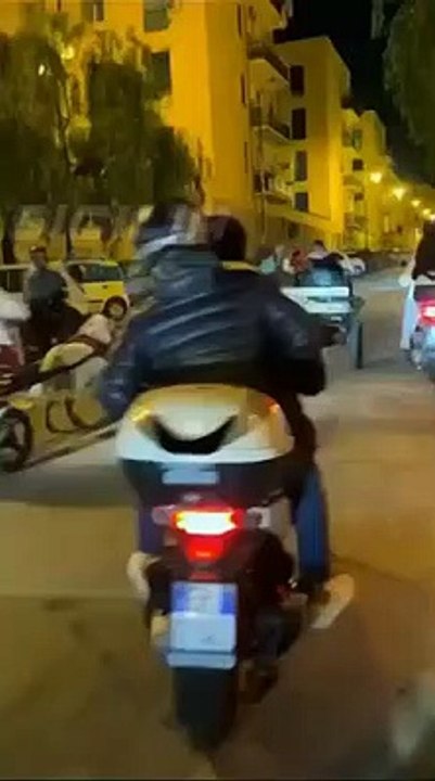 Folle corsa clandestina a Palermo