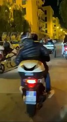 Folle corsa clandestina a Palermo