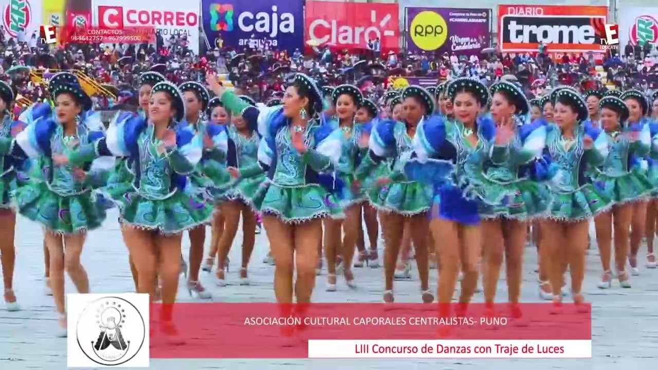 Caporales Centralistas - Concurso en estadio [Candelaria 2017]