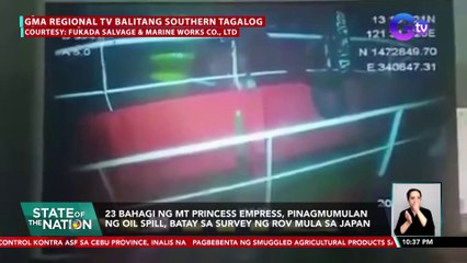 Hanapbuhay ng mga mangingisda sa Oriental Mindoro, paralisado dahil sa oil spill | SONA