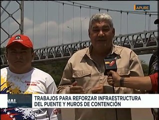 Gobernación del edo. Apure inspecciona Puente Bruzual en el Mcpio. Muñoz de la entidad