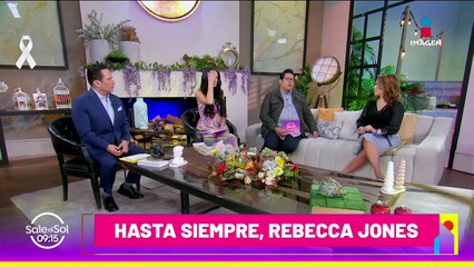 Ortiz de Pinedo y famosos despiden a Rebecca Jones