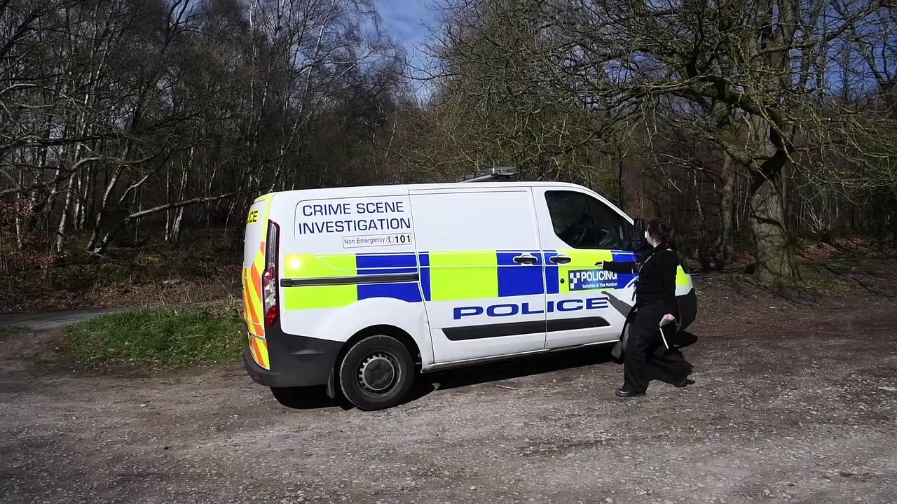 Crime scene investigators were spotted in a Leeds suburb today – but they were not attending a crime scene.