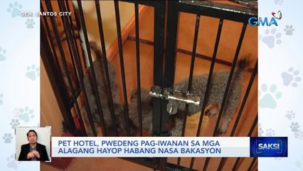 Pet hotel, pwedeng pag-iwanan sa mga alagang-hayop habang nasa bakasyon | Saksi
