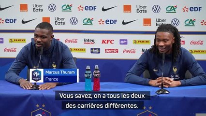 Bleus - Les frères Thuram réunis au PSG ? "Pas une obsession particulière", assure Marcus