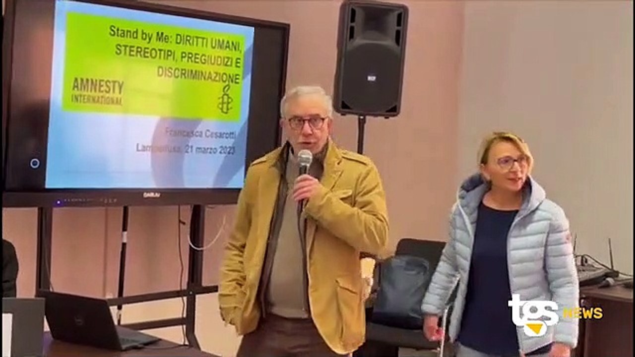 Lampedus'Amore le interviste a Francesca Corbo, Amnesty International - Filippo Mulè, presidente Occhiblu Onlus - Federico Natoli, studente Liceo di Lampedusa