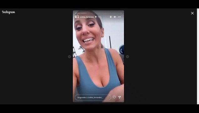 El enojo de Cinthia Fernández con sus albañiles