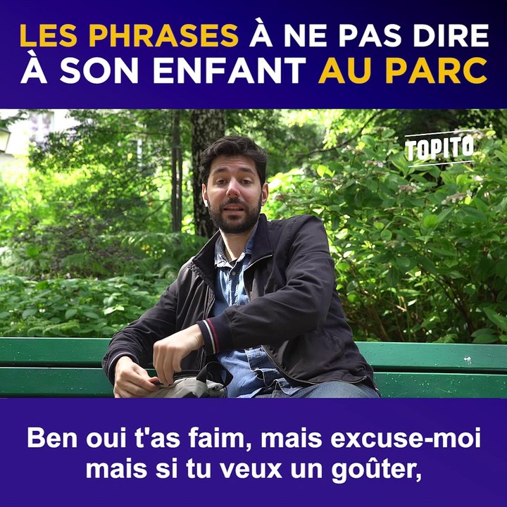 Les phrases à ne pas dire à son enfant au parc