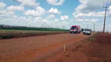 Homem é vítima de agressão em estrada rural nas proximidades da BR-277