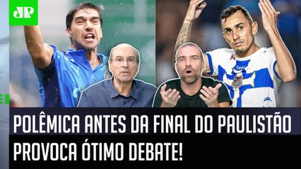 "ISSO É RIDÍCULO! Cara, o Água Santa está..." OLHA a POLÊMICA para a FINAL contra o Palmeiras!