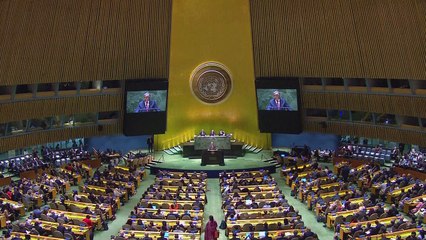 Jefe de la ONU denuncia "sobreconsumo vampírico" que ha "roto el ciclo del agua"