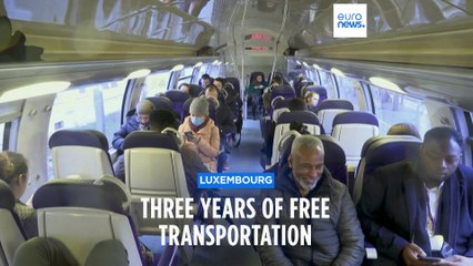 Richest country in Europe marks third year of free public transport