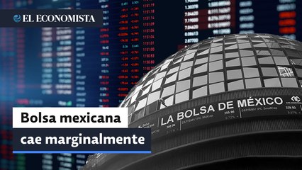 Bolsa mexicana cae marginalmente a la espera del anuncio de la Fed