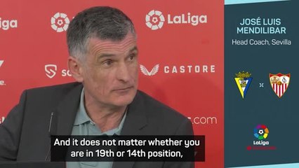 Sevilla must mentally prepare for relegation battle - new boss Mendilibar