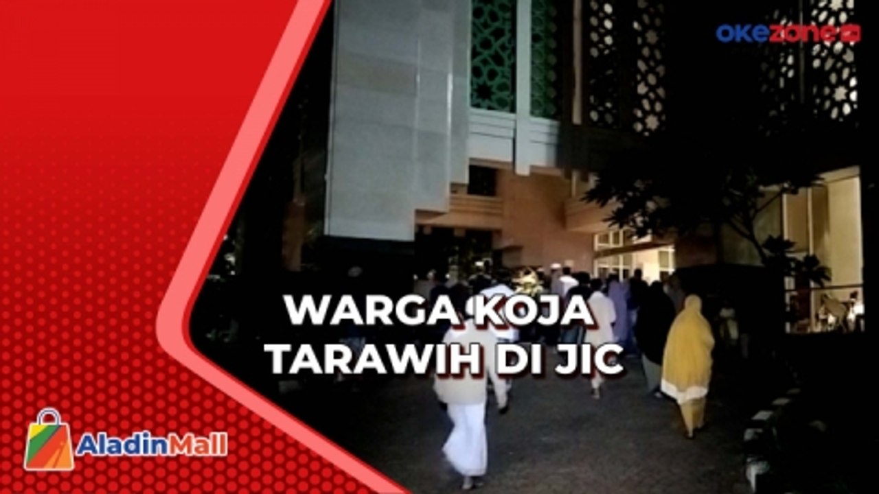 Tahun Ini, Warga Koja Salat Tarawih di Aula Gedung Bisnis JIC