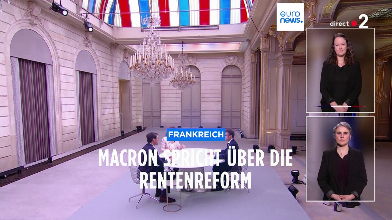 Macron verteidigt Rentenreform, doch neue Streiks drohen